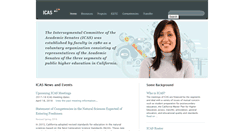 Desktop Screenshot of icas-ca.org